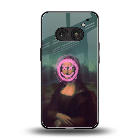 Graffiti Lisa back phone cover | glass case for nothing phone 2a plus