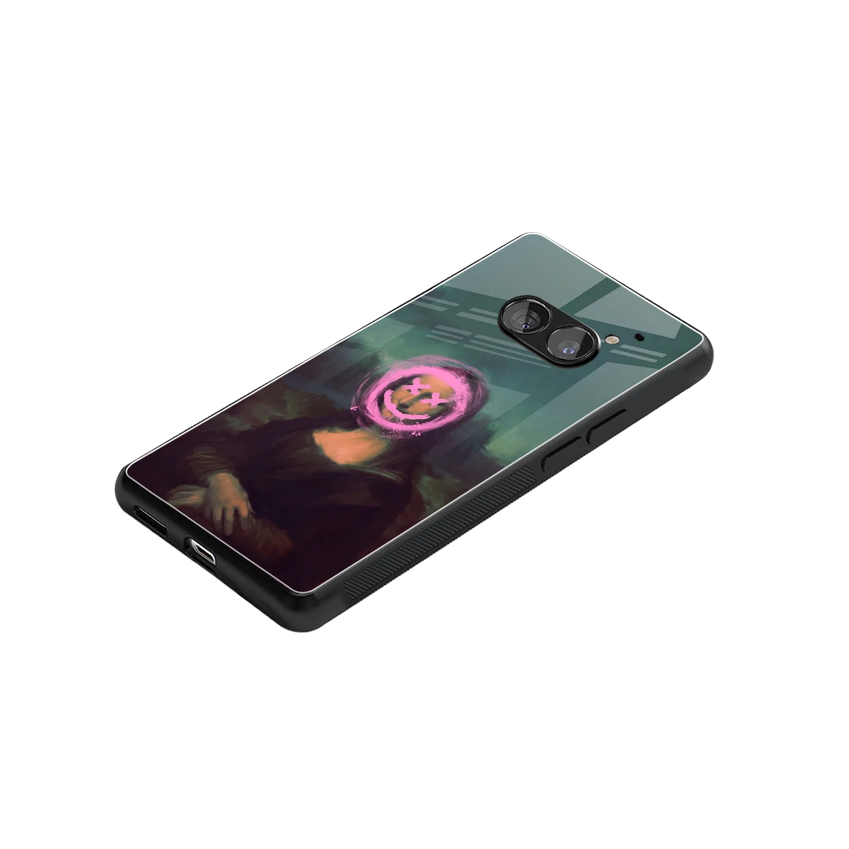 Graffiti Lisa stylish phone case for nothing phone 2a | glossy glass and slim fit