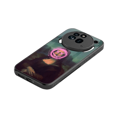 Graffiti Lisa stylish phone case for nothing phone 3a pro | glossy glass and slim fit