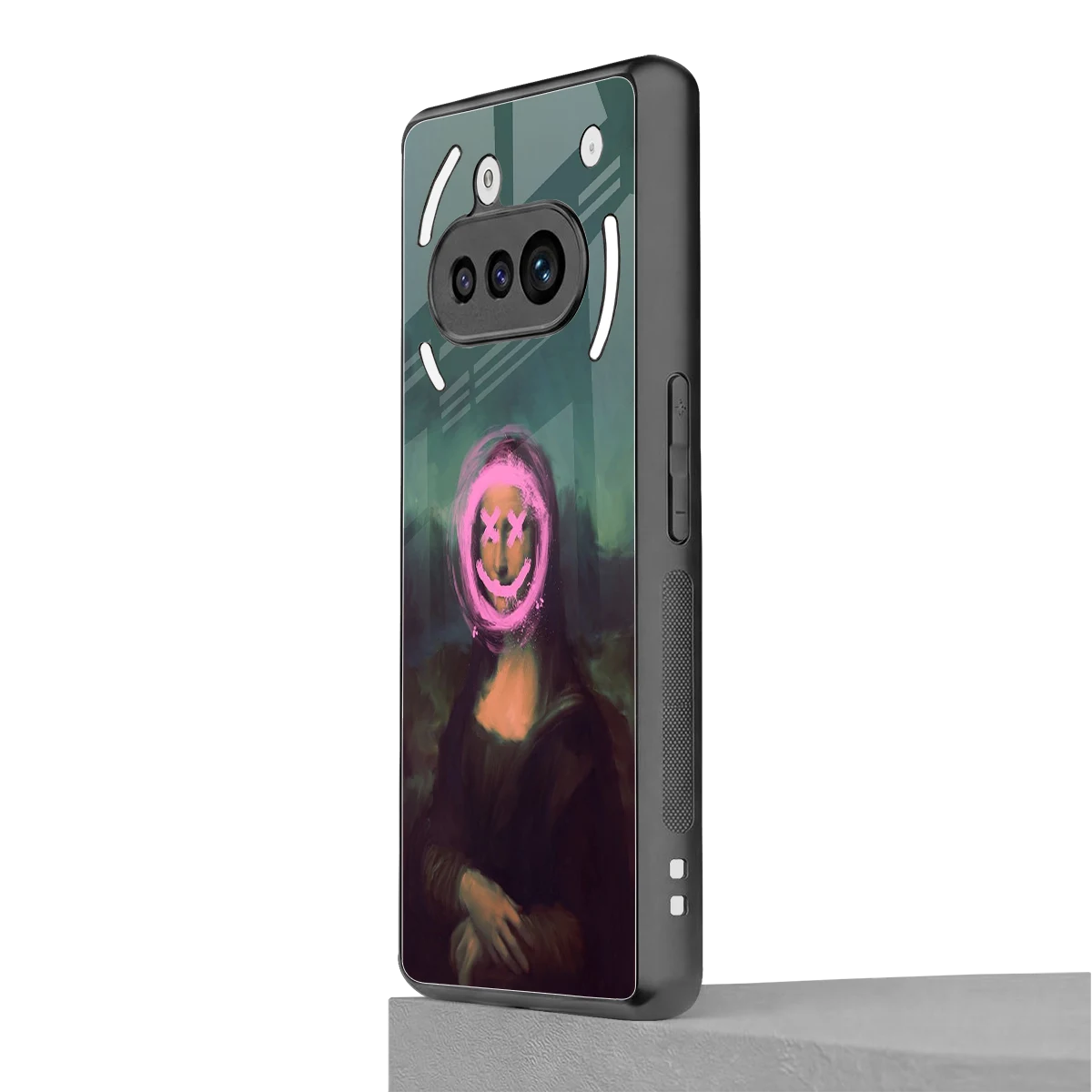 Graffiti Lisa nothing phone 3a mobile cover | shockproof glass phone case
