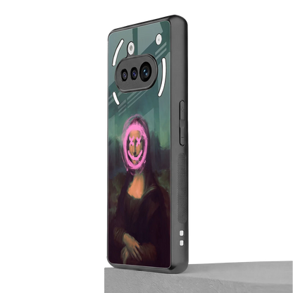 Graffiti Lisa nothing phone 3a mobile cover | shockproof glass phone case
