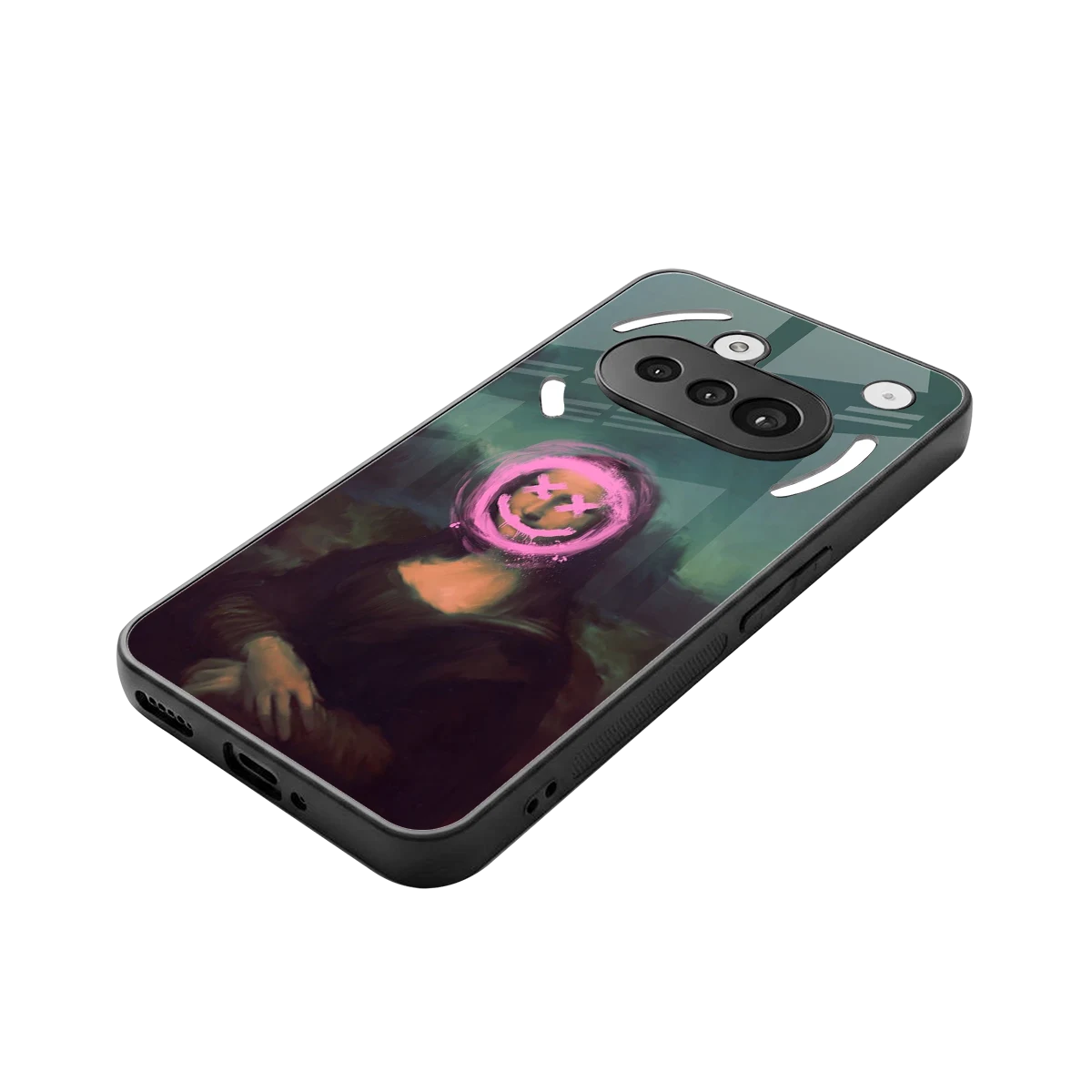 Graffiti Lisa stylish phone case for nothing phone 3a | glossy glass and slim fit
