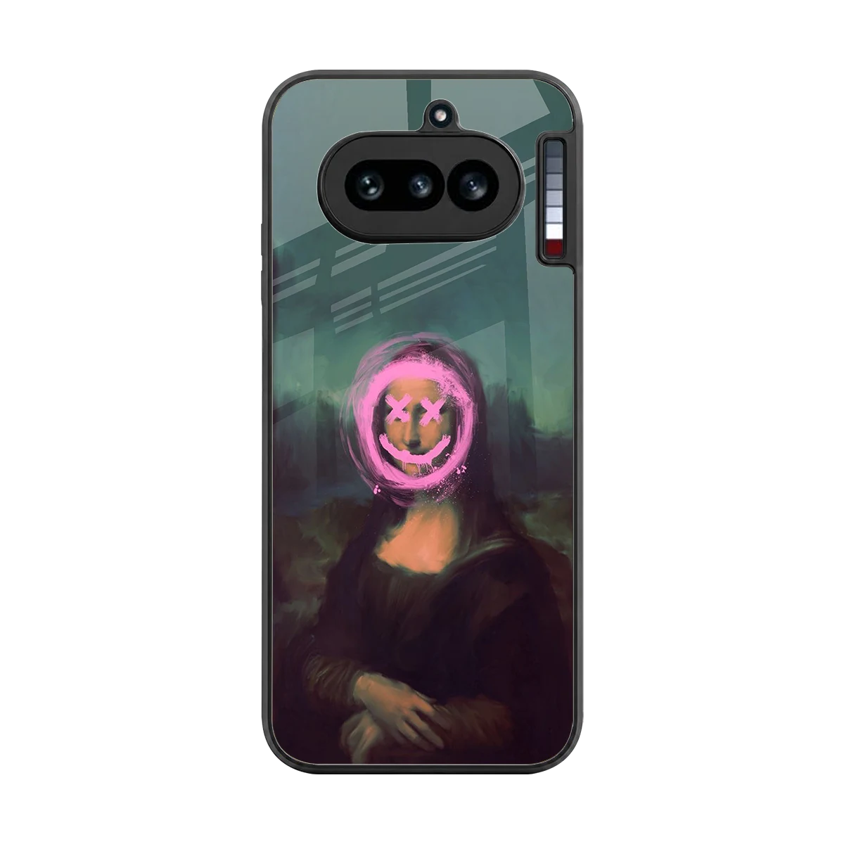 Graffiti Lisa back phone cover | glass case for nothing phone 4a