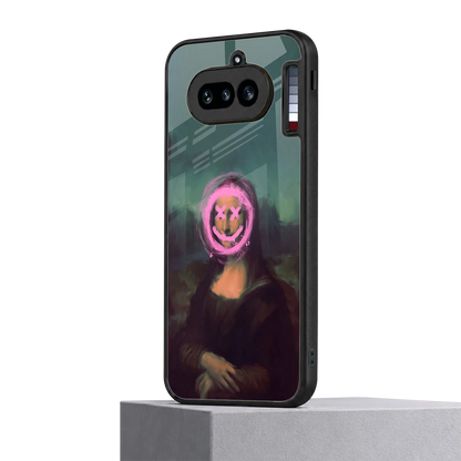 Graffiti Lisa nothing phone 4a mobile cover | shockproof glass phone case