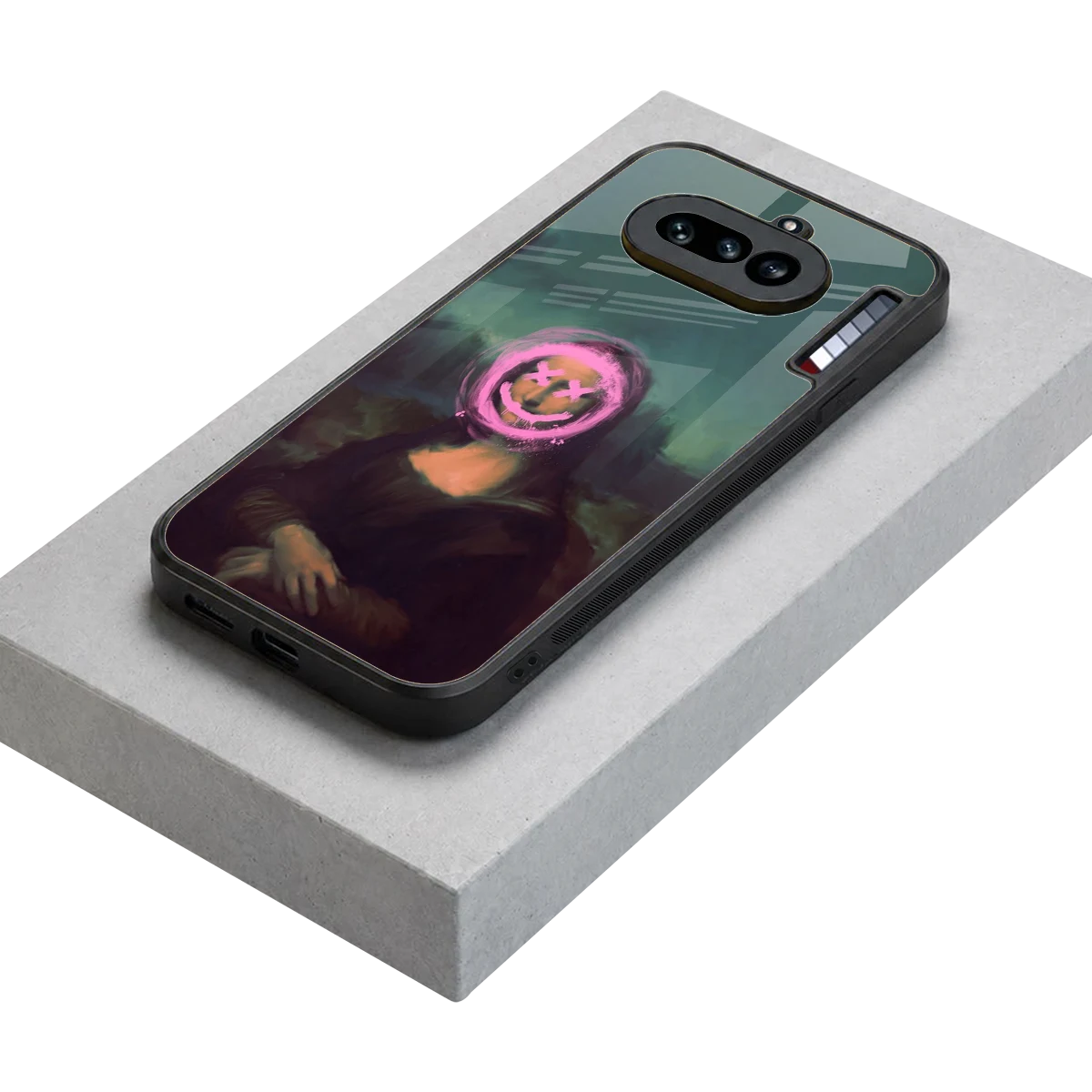 Graffiti Lisa stylish phone case for nothing phone 4a | glossy glass and slim fit