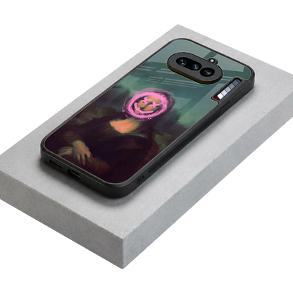 Graffiti Lisa stylish phone case for nothing phone 4a | glossy glass and slim fit