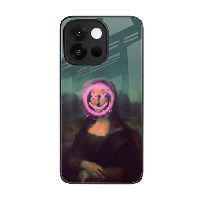 Graffiti Lisa back phone cover | glass case for oneplus 13s
