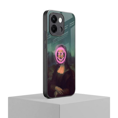 Graffiti Lisa oneplus 13s mobile cover | shockproof glass phone case