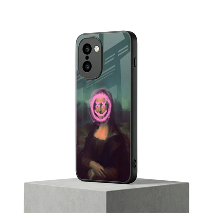 Graffiti Lisa oneplus 15r mobile cover | shockproof glass phone case