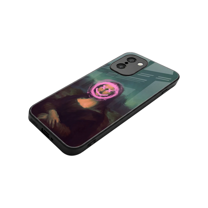 Graffiti Lisa stylish phone case for oneplus 15r | glossy glass and slim fit