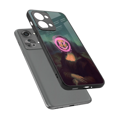 Graffiti Lisa sleek oneplus nord 2t cover with tempered glass back and TPU edges