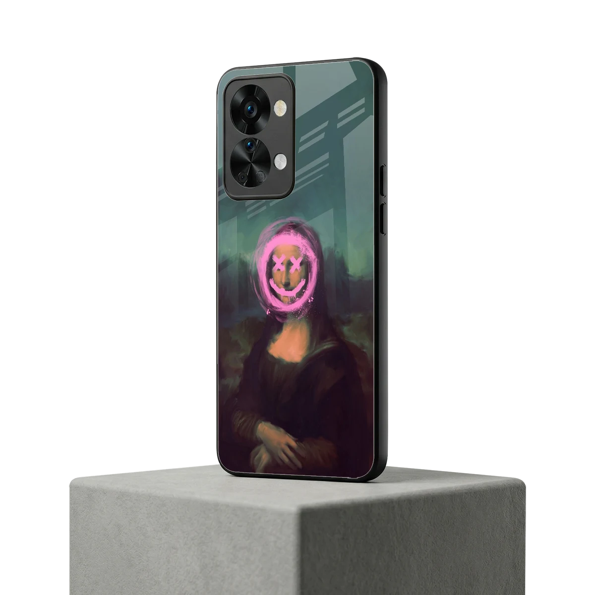 Graffiti Lisa oneplus nord 2t mobile cover | shockproof glass phone case