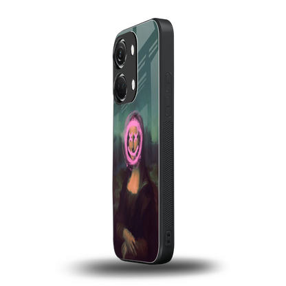 Graffiti Lisa oneplus nord 3 mobile cover | shockproof glass phone case