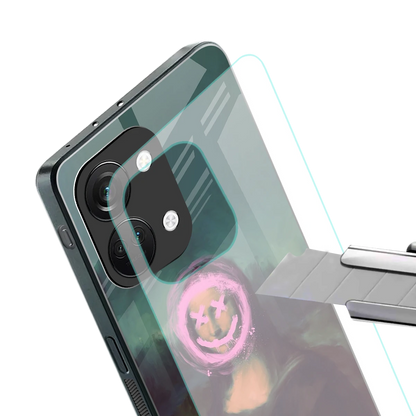 Graffiti Lisa stylish phone case for oneplus nord 3 | glossy glass and slim fit