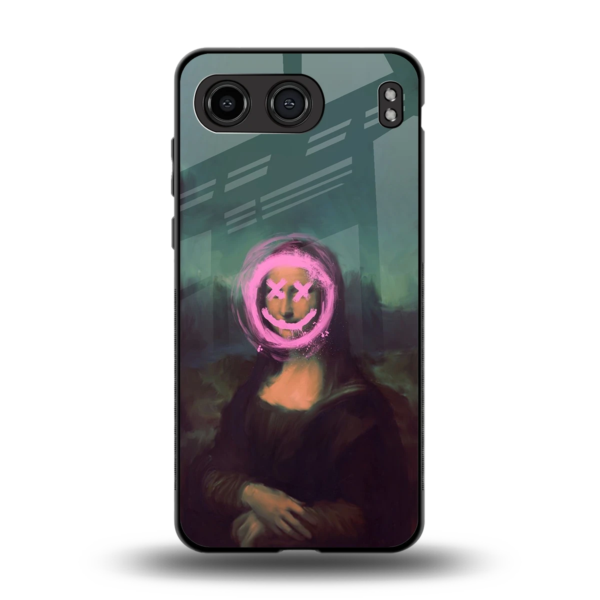 Graffiti Lisa back phone cover | glass case for oneplus nord 4