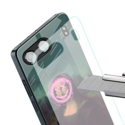 Graffiti Lisa stylish phone case for oneplus nord 4 | glossy glass and slim fit