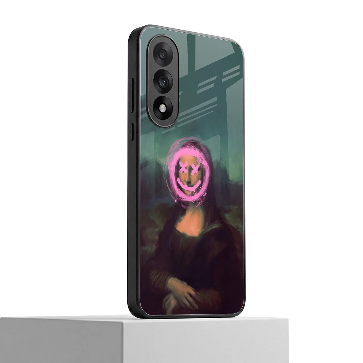 Graffiti Lisa oneplus nord 5 mobile cover | shockproof glass phone case