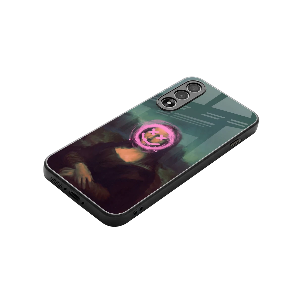 Graffiti Lisa stylish phone case for oneplus nord 5 | glossy glass and slim fit