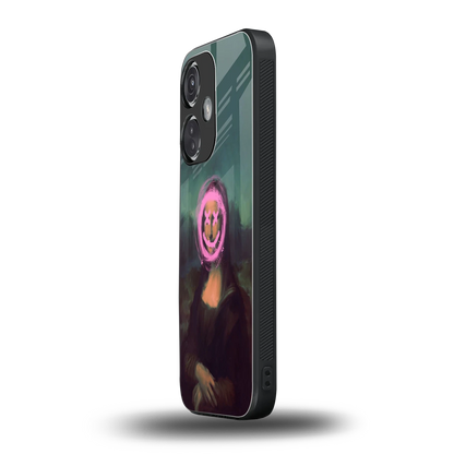 Graffiti Lisa oneplus nord ce 3 mobile cover | shockproof glass phone case