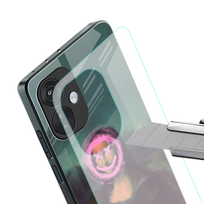 Graffiti Lisa stylish phone case for oneplus nord ce 3 | glossy glass and slim fit
