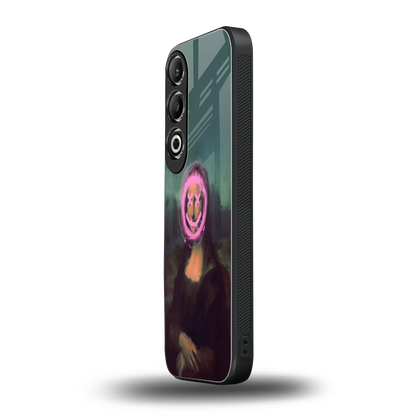 Graffiti Lisa oneplus nord ce 4 mobile cover | shockproof glass phone case