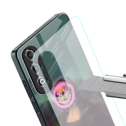 Graffiti Lisa stylish phone case for oneplus nord ce 4 | glossy glass and slim fit