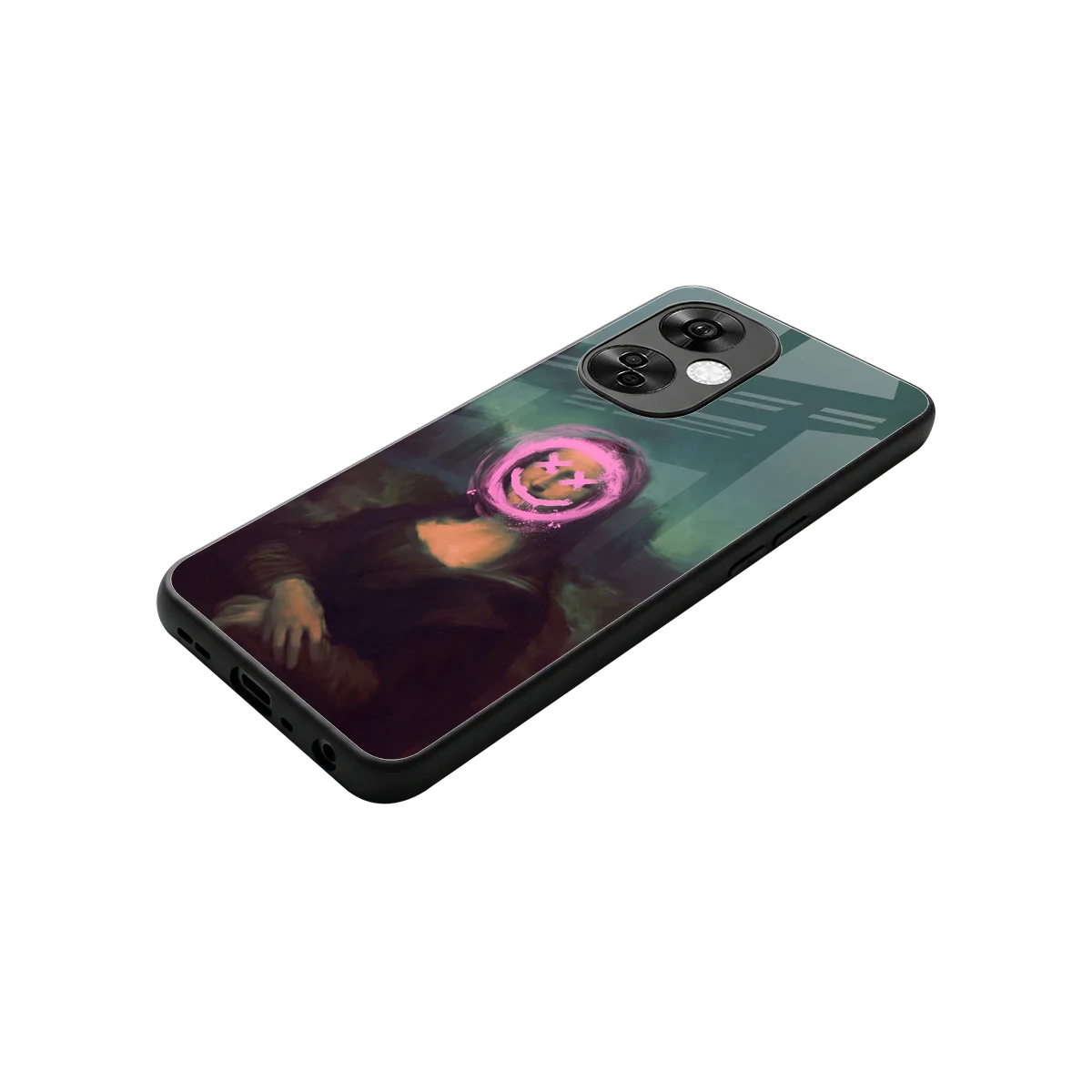 Graffiti Lisa stylish phone case for oneplus nord ce 3 lite | glossy glass and slim fit
