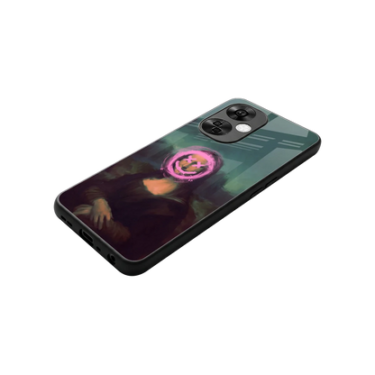 Graffiti Lisa stylish phone case for oneplus nord ce 3 lite | glossy glass and slim fit