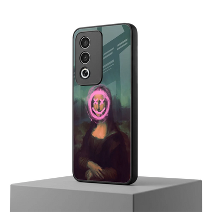 Graffiti Lisa oppo a3 pro mobile cover | shockproof glass phone case