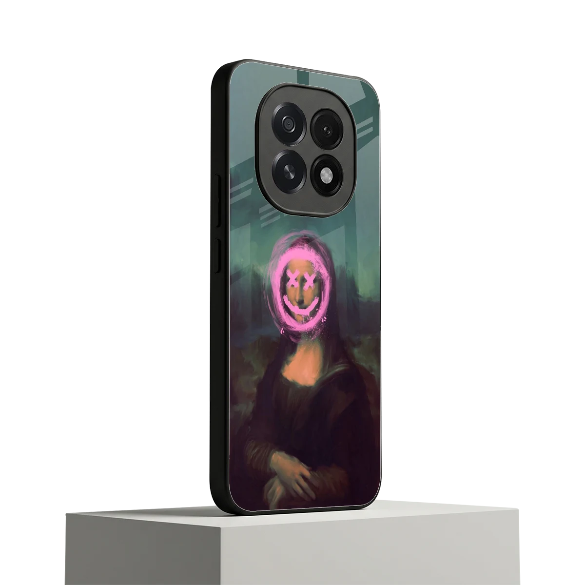 Graffiti Lisa oppo f29 5g mobile cover | shockproof glass phone case