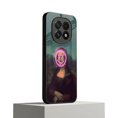 Graffiti Lisa oppo f29 5g mobile cover | shockproof glass phone case
