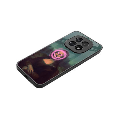 Graffiti Lisa stylish phone case for oppo f29 5g | glossy glass and slim fit