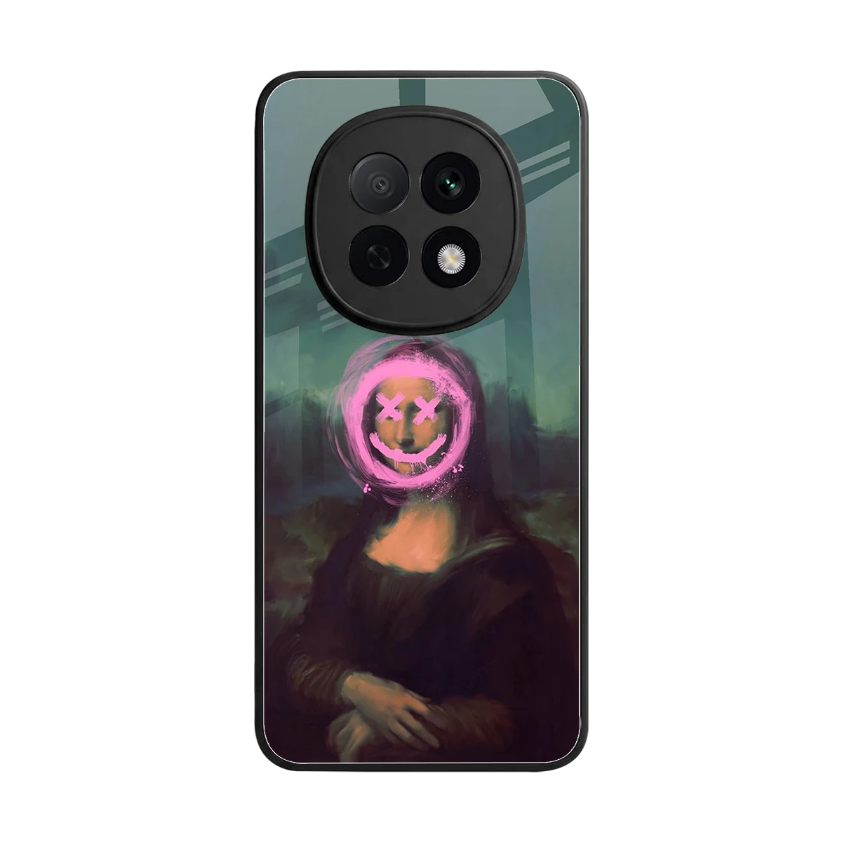 Graffiti Lisa back phone cover | glass case for oppo f29 pro 5g