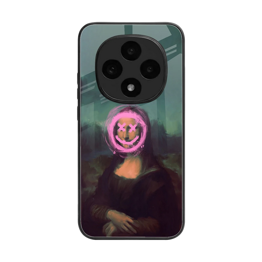 Graffiti Lisa back phone cover | glass case for oppo f31 pro 5g