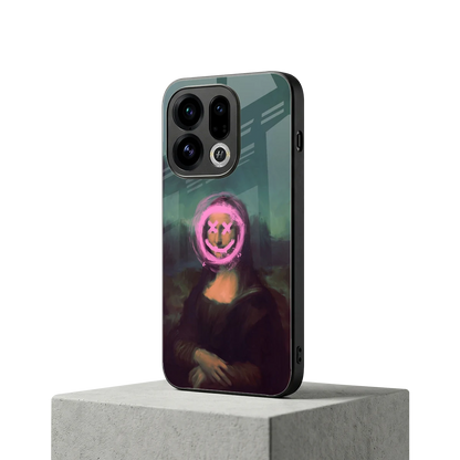 Graffiti Lisa oppo find x9 mobile cover | shockproof glass phone case