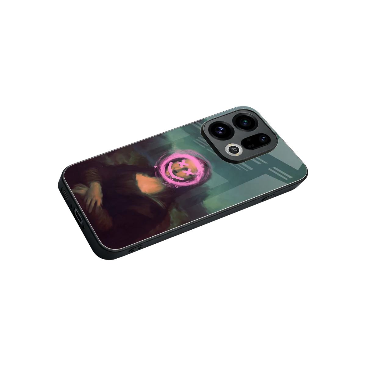 Graffiti Lisa stylish phone case for oppo find x9 | glossy glass and slim fit