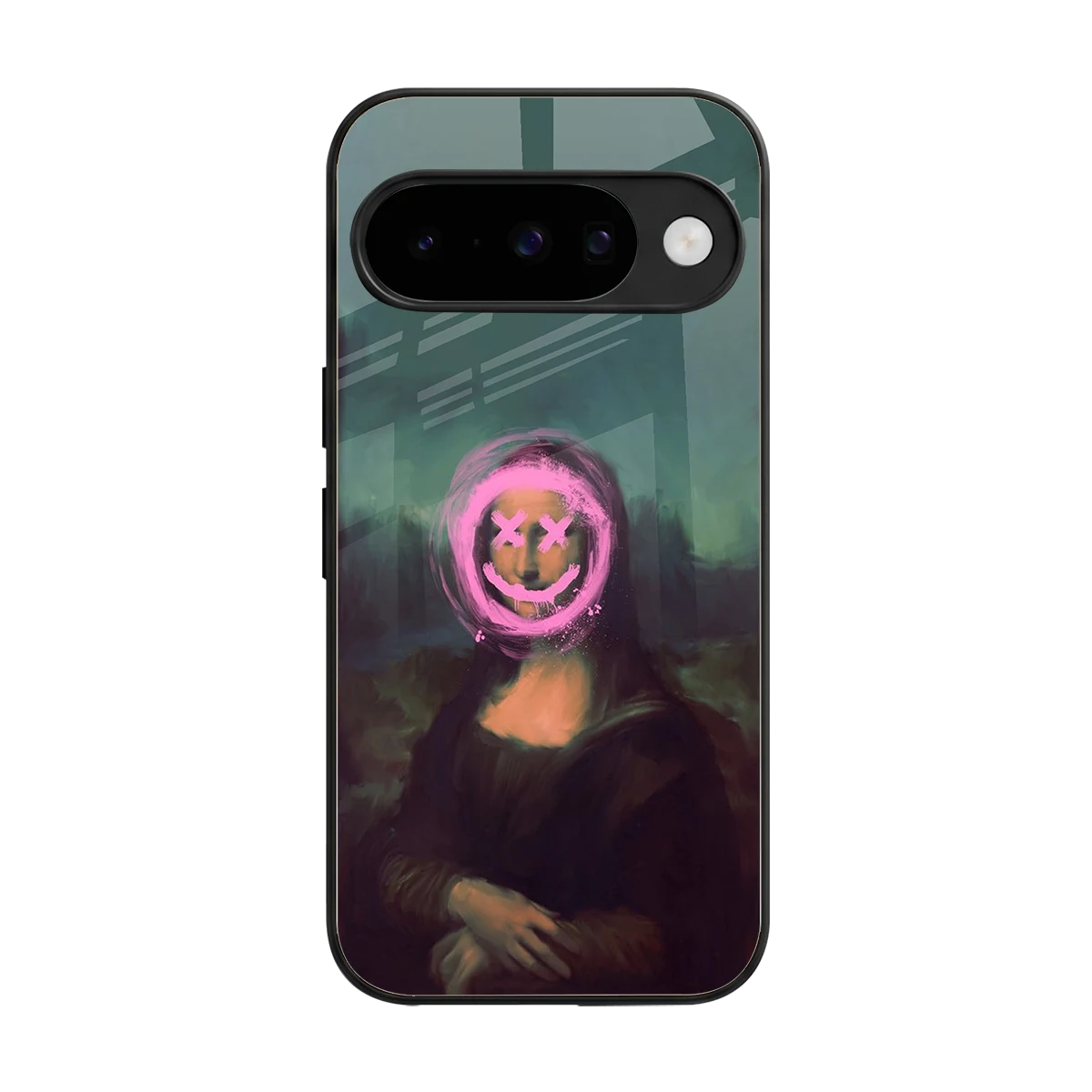 Graffiti Lisa back phone cover | glass case for google pixel 10