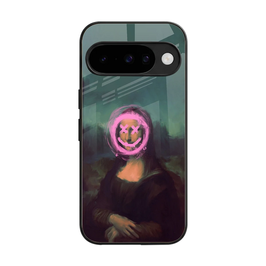 Graffiti Lisa back phone cover | glass case for google pixel 10