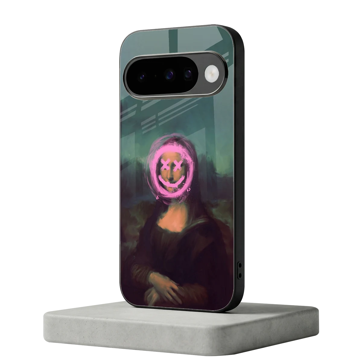 Graffiti Lisa google pixel 10 mobile cover | shockproof glass phone case