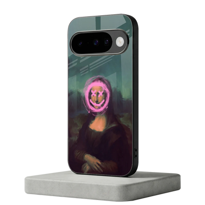 Graffiti Lisa google pixel 10 mobile cover | shockproof glass phone case