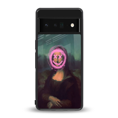 Graffiti Lisa back phone cover | glass case for google pixel 6 pro