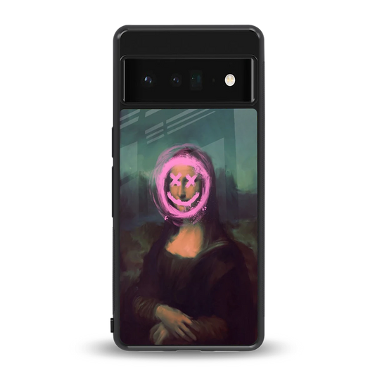 Graffiti Lisa back phone cover | glass case for google pixel 6 pro