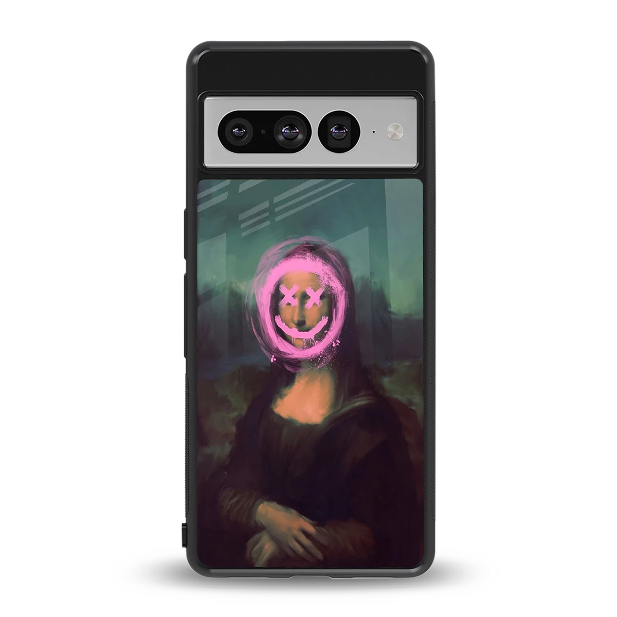 Graffiti Lisa back phone cover | glass case for google pixel 7 pro