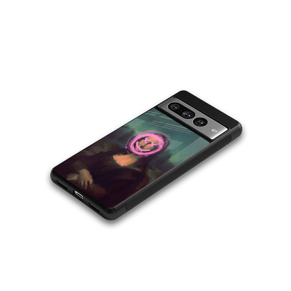 Graffiti Lisa google pixel 7 pro mobile cover | shockproof glass phone case