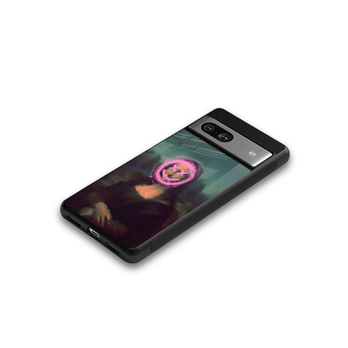 Graffiti Lisa google pixel 7a mobile cover | shockproof glass phone case