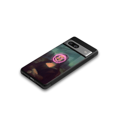 Graffiti Lisa google pixel 7a mobile cover | shockproof glass phone case