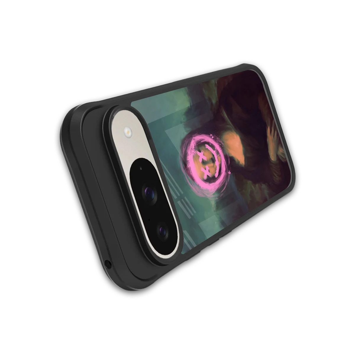 Graffiti Lisa stylish phone case for google pixel 9 | glossy glass and slim fit