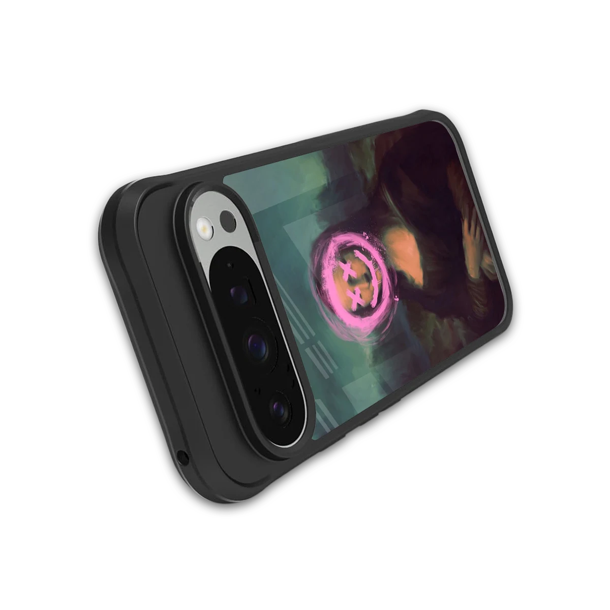 Graffiti Lisa stylish phone case for google pixel 9 pro xl | glossy glass and slim fit