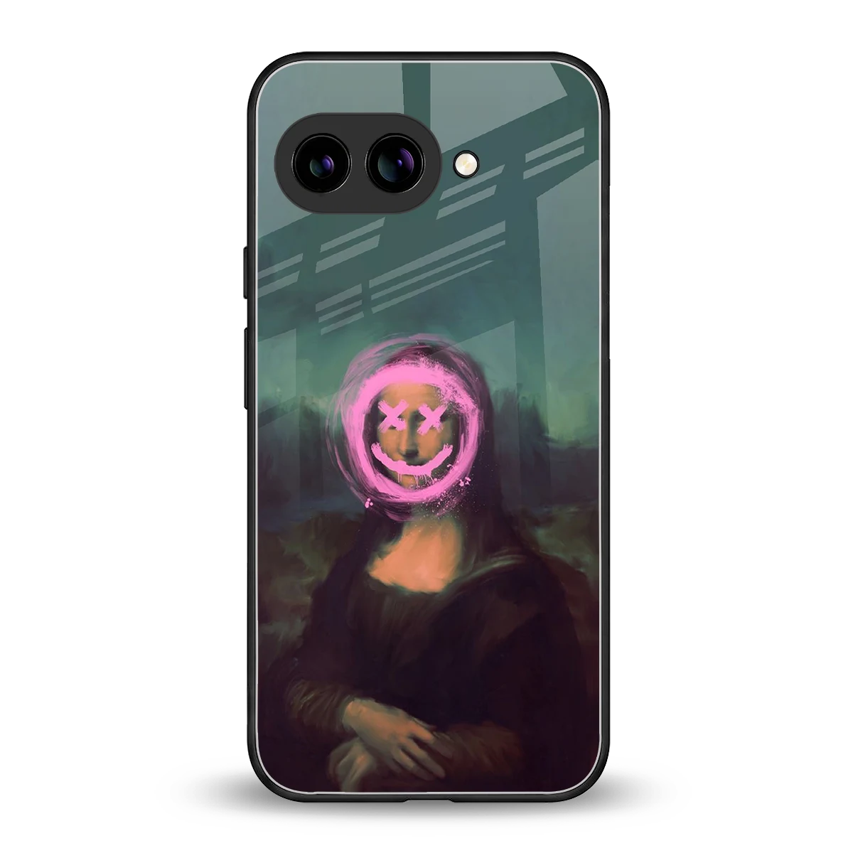 Graffiti Lisa back phone cover | glass case for google pixel 10a