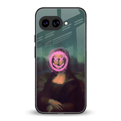 Graffiti Lisa back phone cover | glass case for google pixel 10a